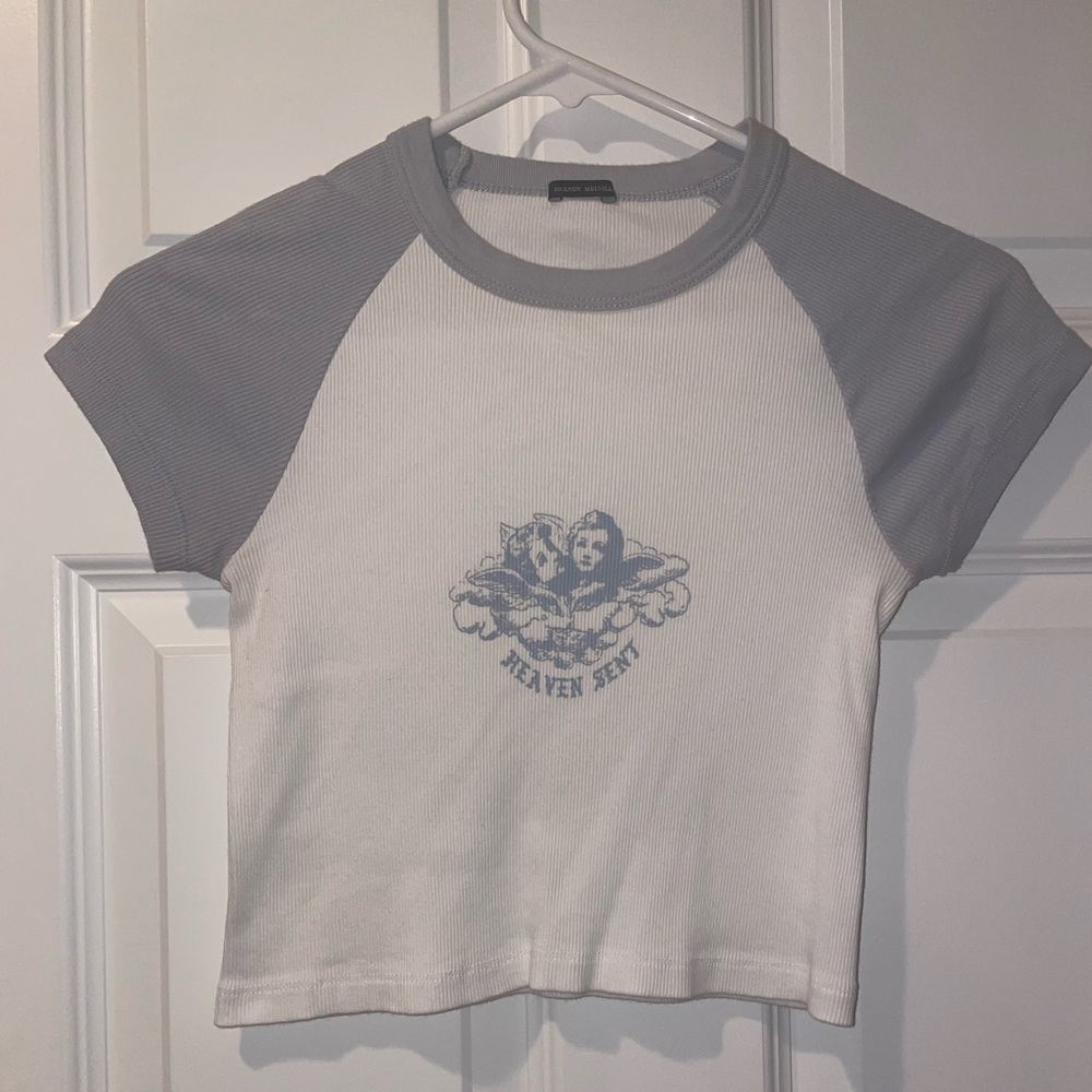 Brandy Melville/John Galt Bella Heaven Sent Angel T-Shirt